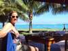 Liesel van Zyl - soaking up more incredible good weather in Mauritius - what a view!